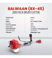Balwaan Side Pack 2-Stroke Brush Cutter BX-45